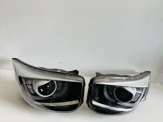 2018–2020 Kia Picanto Driver &amp; Passenger Side LED Headlights – OEM Specification