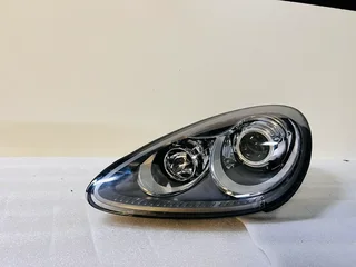 Porsche Cayenne Left (Driver Side) Xenon Headlight – 2011–2014 – Genuine OEM