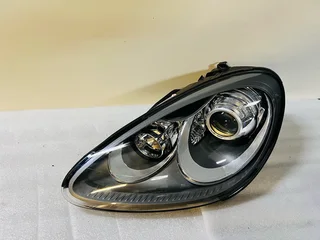 Porsche Cayenne Left (Driver Side) Xenon Headlight – 2011–2014 – Genuine OEM