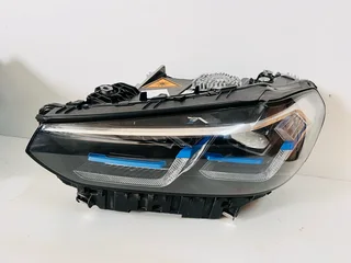 BMW X3 / X4 Series G01 G02 LCI Driver &amp; Passenger Side Laser LED Headlights – Genuine OEM