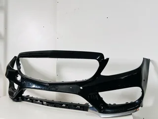 2014–2018 Mercedes-Benz C-Class W205 AMG Front Bumper Assembly – Genuine OEM
