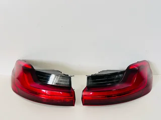 2019–2025 BMW X4 (G02) Left & Right Outer LED Taillights Assembly.