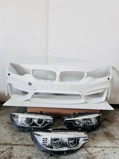 BMW M3 / M4 F80 F82 F83 Front Bumper &amp; Headlights (LCI-1 / LCI-2)