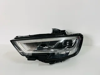 2017–2022 Audi A3 / S3 / RS3 Left Passenger Side Matrix LED Headlight.