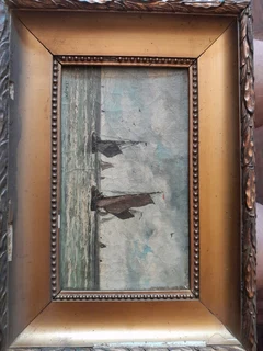 J.B.N. v Gent oil painting