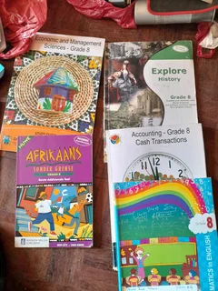 Grade 7 to grade 10 text books