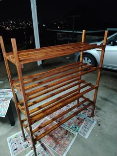 Wooden durable shoe racks