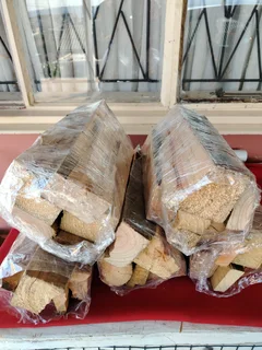 Bundled fire wood