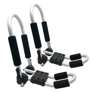 Kayak cradle for roof racks