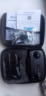 E99 - Foldable Dual Lens Drone With Precision Flight Control - Black