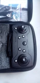 E99 - Foldable Dual Lens Drone With Precision Flight Control - Black