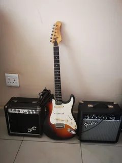 Guitar And Amplifier Combo