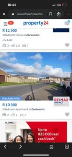 2 bedroom flatlet to rent in Zeekoevlei