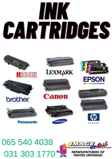 Ink cartridges and Toners