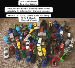 Hot wheels and other brands