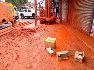 Boreholes,irrigation systems and municipal backup system