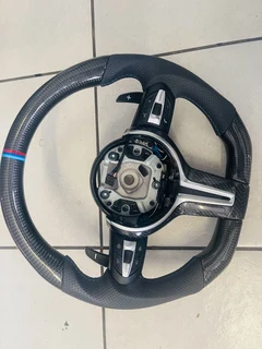 BMW F10 F06 FO7 F11 F12 F13 F01 F02 F03 M5 M6 carbon fibre M Steering Wheel