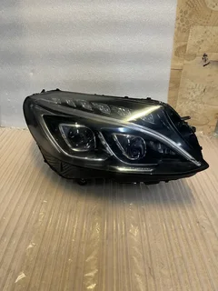 Mercedes Benz w205 double xenon headlight