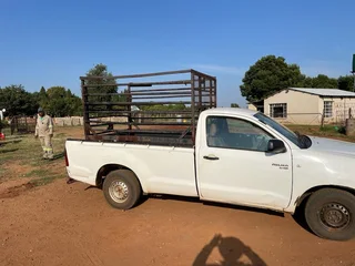 Cattle rails for Toyota bakkie