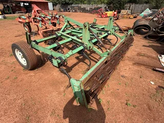 John Schearer seedbed maker (trash handicilt) with adjustable roller