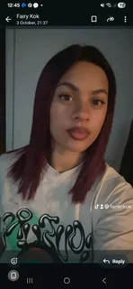 Burgundy bob  lace  wig