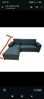 L shape couches for sale right at the factory shop for R2500