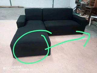Affordable l shape couches for sale right at the factory for R2500