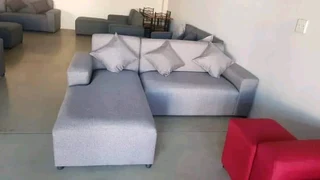 Affordable l shape couches for sale right at the factory for R2500