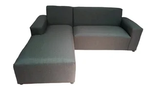 L shape couches for sale right at the factory shop for R2499.
