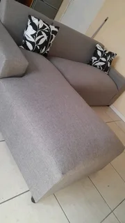 L shape couches for sale right at the factory shop for R2499.