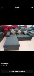 L shape couches for sale right at the factory shop for R2499