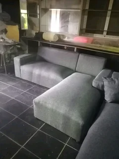 L shape couches for sale right at the factory shop for R2499