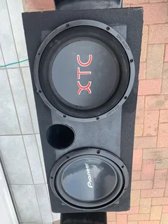 Dual box with a pioneer &#43; xtc 12 inch svc