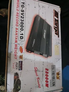 Targa TG-SV23000.1D. Amplifier