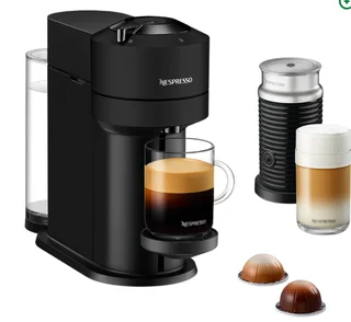 Nespresso Vertuo Next Coffee Machine With Aeroccino Milk Frother