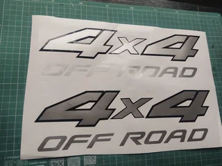 4x4 Off Road sticker set