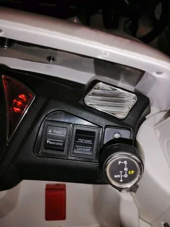 Kids ride on car and tractor