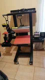 Press with stand