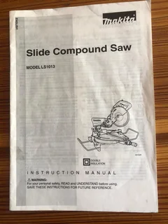 Makita compound saw