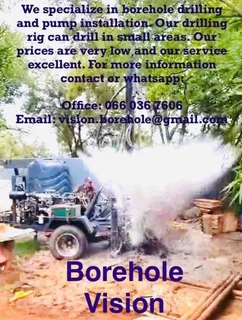 Borehole Drilling in small areas