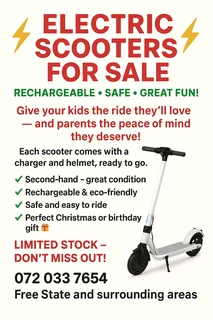 Eco-Friendly Electric Scooters – Safe, Fun &amp; Affordable!