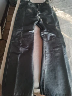 Bikers leather trousers