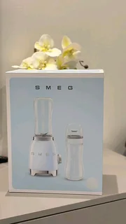 Brand New SMEG Personal BLENDER Blue Pastel
