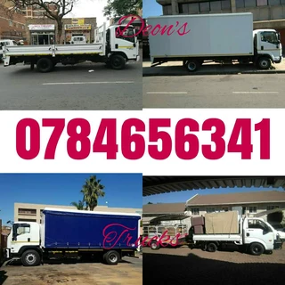 Bakkies and trucks for hire