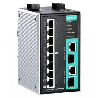 Moxa 8 Port POE Switch EDS-P510A 8POE 2GTXSFP-T