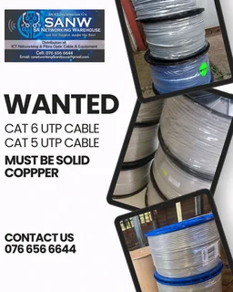 Wanted: Cat 6 Utp