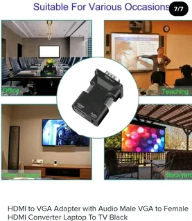 HDMi (female) to VGA (male) -Adaptor/converter