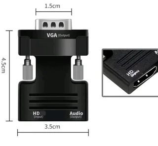 HDMi (female) to VGA (male) -Adaptor/converter