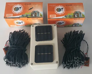 SOLAR Christmas Lights (2×20m)