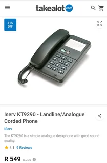 Telephone / Basic / Analog (KT-9290)